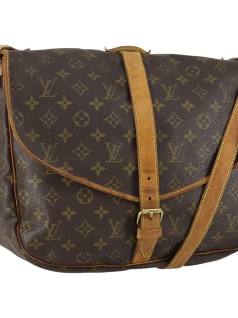 Louis Vuitton Monogram Saumur 35 Shoulder Bag M42254 Lv Auth 157246